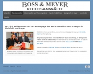 Website Boss & Meyer Rechtsanwälte