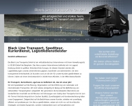 Website Black Line Transporte