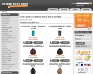 Online Army Shop - N?rnberg