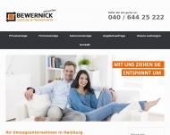 Website Bewernick Umzüge und Transporte