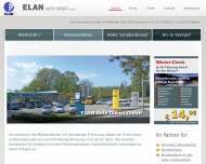 Website ELAN Auto Dienst