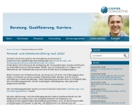 Website Kämmer Consulting