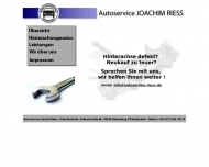 Bild Rieß Joachim KFZ-Reparaturen