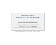 Bild Autohaus Klaus Wolf GmbH