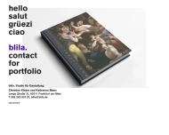 Bild blila. Studio fr Gestaltung