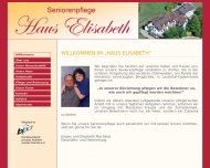 Website SENIORENPFLEGE Haus Elisabeth