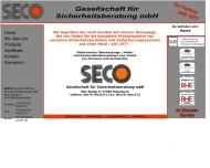 Bild SECO - Gesellschaft fr Sicherheitsberatung mbH