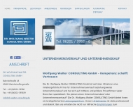 Bild Dr. Wolfgang Walter Consulting GmbH