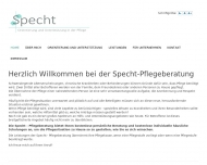Bild Specht Pflegeberatung - Orientierung und Untersttzung in der Pflege