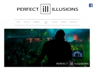Website Perfect Illusions Veranstaltungstechnik