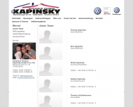 Website Autohaus Thomas Kapinsky