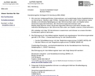 Website Bahrs Alfred Versicherungsmakler