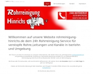 Bild Rohrreinigung Hinrichs