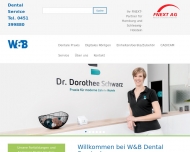 Website W&B Dental Service
