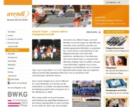 Website Alten- u. Seniorenheim avendi Senioren Service