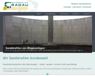 Bild Sandstrahlen Radau