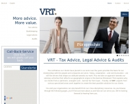 Website VRT Linzbach, Löcherbach & Partner mbB - Meckenheim