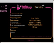 Website kuffer werbung