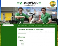 Website e-motion e-Bike Welt Nürnberg West