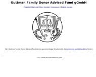 Bild Guttman Family Donor Advised Fund gGmbH