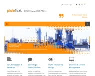 Bild plainText - Unternehmens- und Marketingkommunikation
