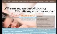 Website auszeit: Massageschule
