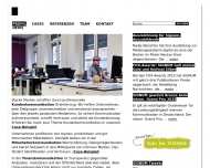 Website SIGNUM communication Werbeagentur
