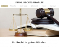 Website Dinkl Rechtsanwälte