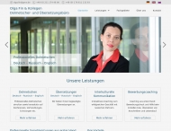 Website Olga Fin & Kollegen Dolmetscher- und Übersetzungsbüro