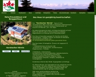 Website Gersbacher Hörnle Naturfreundehaus und Berggasthaus