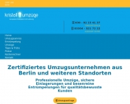Website Kristall Umzüge