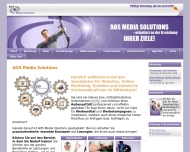 Website AOS Media Solutions UG