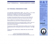 H T PERSONAL+MEDIASERVICE GMBH