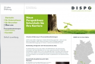Website DISPO Personaldienstleistungen