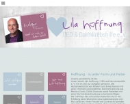 Bild Lila Hoffnung - CED und Darmkrebshilfe e. V.