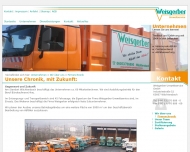 Website Weisgerber Umweltservice