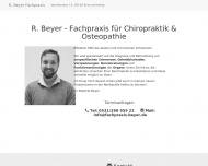 Bild R. Beyer - Fachpraxis fr Chiropraktik & Osteopathie - Heilpraktiker