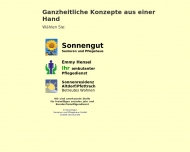 Website Sonnengut Senioren- und Pflegehaus
