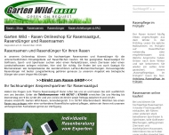 Bild Garten Wild - Rasen