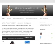 Bild Whey Protein Tests