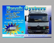 Bild Frank Gysbers Umzge, Mbeltransporte