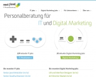 Website next level IT-Personalberatung
