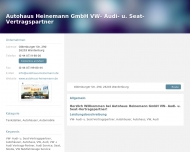 Bild Autohaus Heinemann GmbH VW-, Audi- u. Seat-Vertragspartner