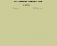 Bild ESO-TEAM Messe und Kongre GmbH