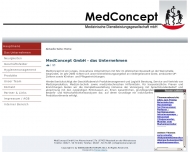 Bild MedConcept GmbH - Gesellschaft zur Projektierung und zum Betrieb medizinischer Einrichtungen