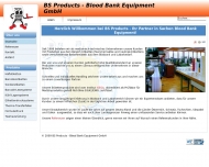 Bild BS Products GmbH, Blood Bank Equipment
