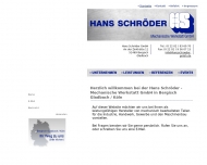 Bild Schrder GmbH Hans Mechanische Werkstatt