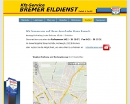 Website Kfz-Service Bremer Eildienst