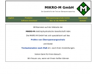 Bild MIKRO-M elektrophysikalische GmbH