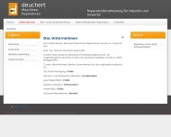 Website Deuchert Maschinen Reparaturen